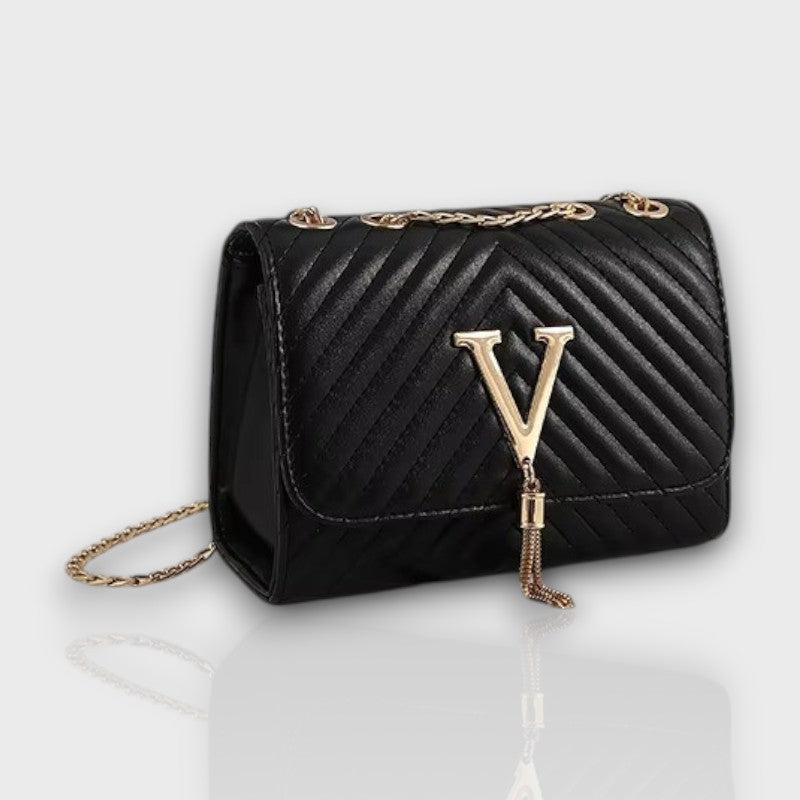 Ember Luxe embroidered crossbody bag—elegant and versatile accessory