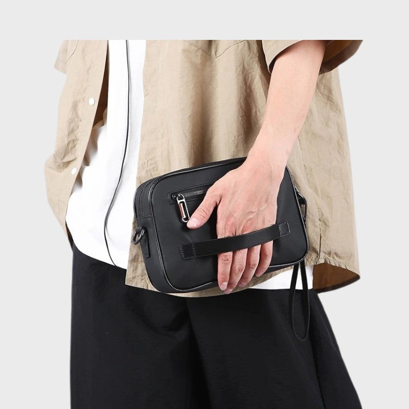 Durable men’s crossbody bag stylish everyday use