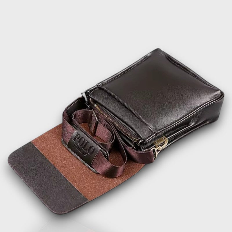 Polostreet men’s bag with multiple compartments – versatile crossbody design